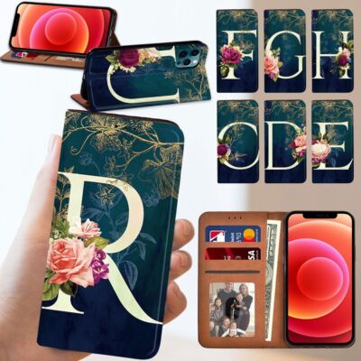 Für Apple iPhone XR SE 6 /6s/7/8/11 Handyhülle Leder Folio Wallet Book Cover