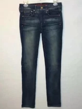 AMERICAN EAGLE Jeans Womens 2 Skinny Stretch Dark Denim Cone Denim Mid Rise USA