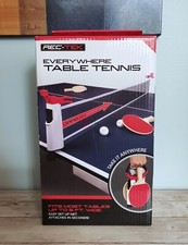 Easy Set Up Table Tennis Game Net Set Retractable 2 Paddles 3 Balls - NIB