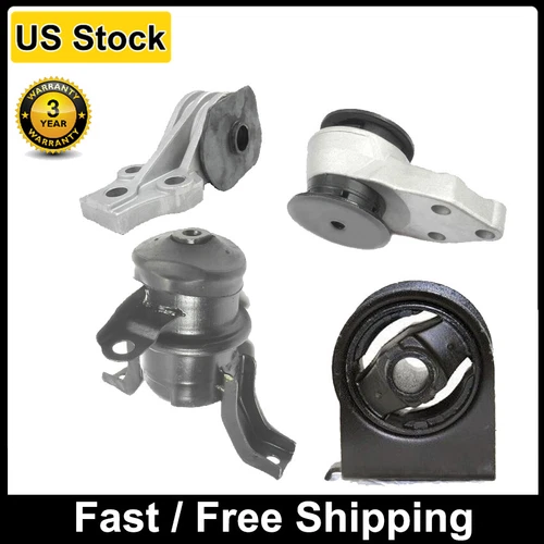 Set Of 4  Engine Motor & Trans. Mount Set For 2005-2011 Mazda Tribute 3.0L V6 US