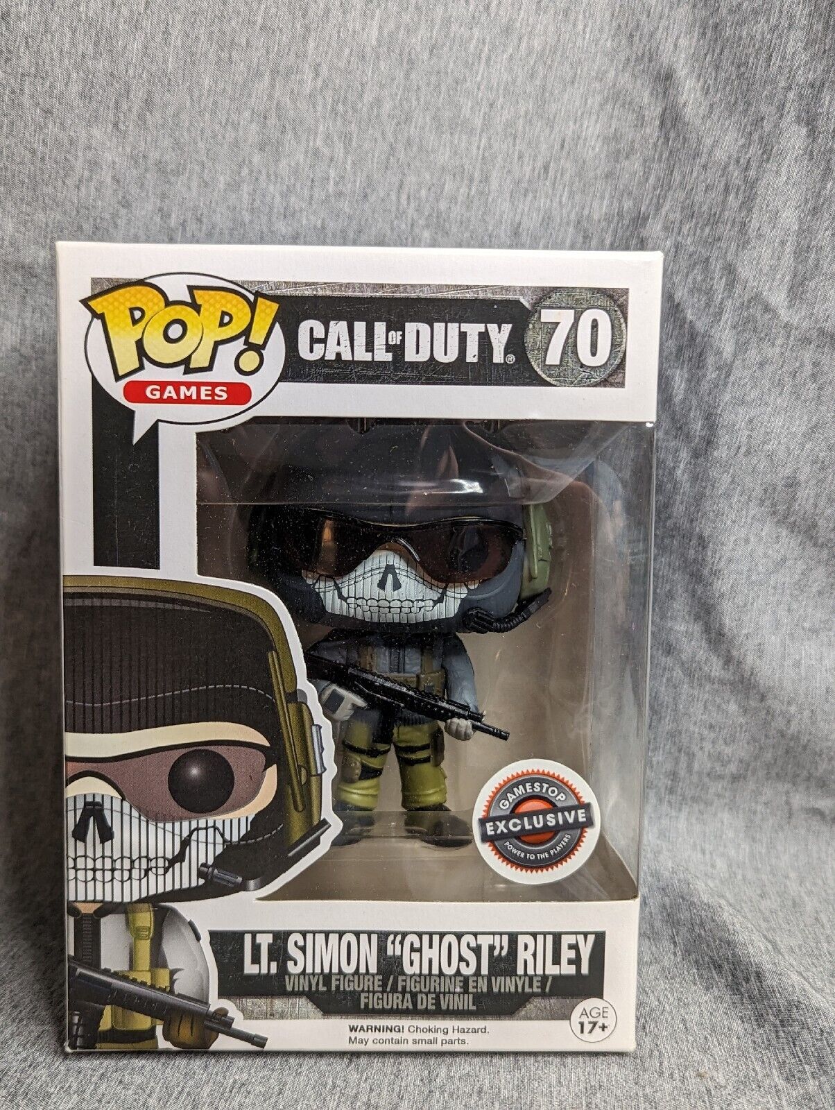 Call of Duty Lt Simon 'Ghost' Riley: Funko Pop! X Vinyl Figure [68226] - Lt  Simon 'Ghost' Riley: Funko Pop! X Vinyl Figure [68226] . Buy Lt. Simon toys  in India. shop