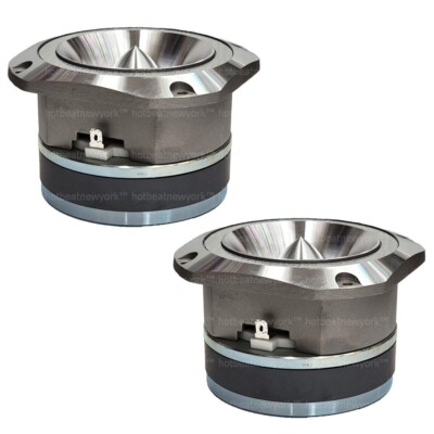 x HyperPower High Compression Bullet Tweeter 150 Watt RMS 8-ohm 104 dB  (PAIR)