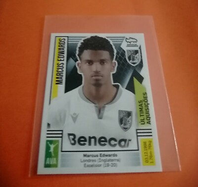 Marcus Edwards Sticker -Rookie V. Guimarães - Fußball 2019/2020 - #392 - Panini