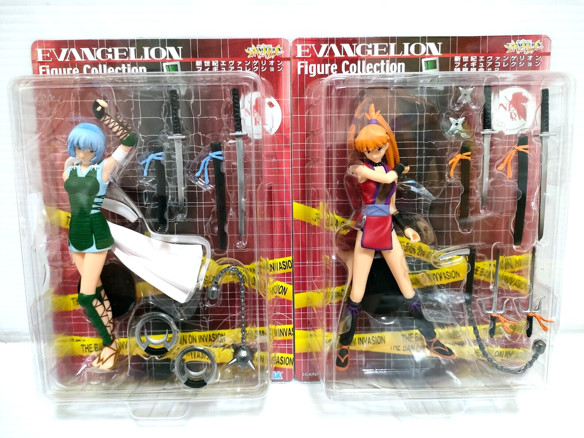 Evangelion Rei Ayanami Asuka Langley Special Mission 2 Figure Set