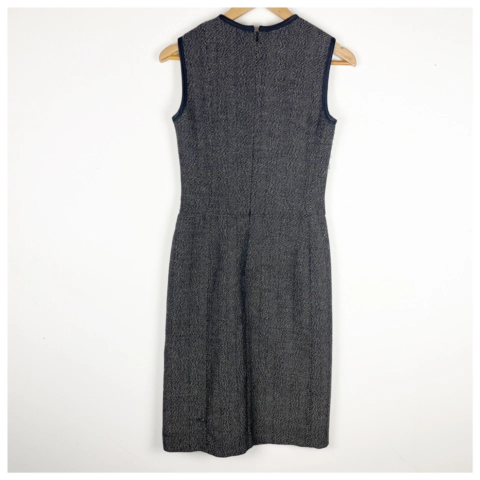 Vestido gris funda de lana Narciso Rodriguez Dailies talla pequeña Foto 2 de 4