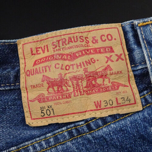 2010s Levi's LVC 66501 Customized Model Big E W30 EXC 2010s Levi's LVC 66501 Customized Model Big E W30 EXC
