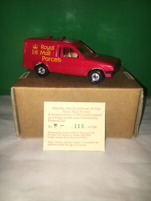 Corgi Promod  PRO167 1980 Ford Escort 55 Van Royal Mail Parcels  116/750 Code 3