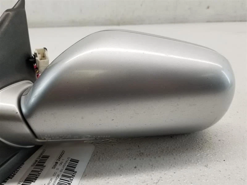 Espelho retrovisor lateral esquerdo driver 90-96 Nissan 300ZX prata KL0 OEM J630248P00 - Imagem 2 de 4