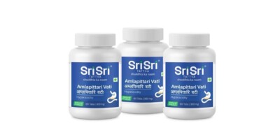 Sri Sri Tattva Amlapittari Vati 900mg, 60Tab (300mg X pack of 3)