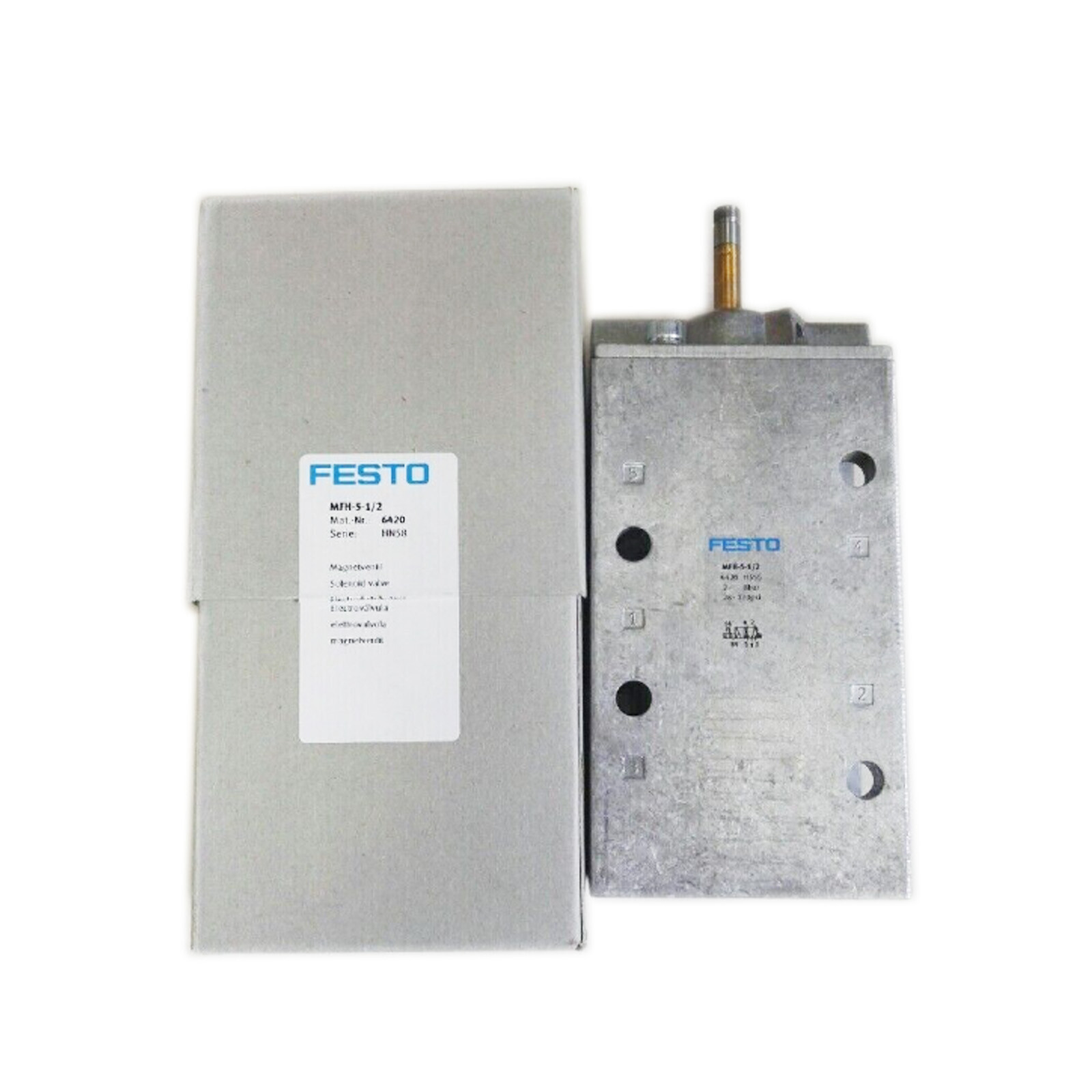 1PCS NEW FESTO MFH-5-1/2 6420 Solenoid Valve Free delivery