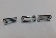 Nos Oem Ford 1966 Galaxie Deck Lid Trunk Letters Emblems Ornaments