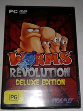 Worms Revolution DELUXE EDITION BRAND NEW SEALED PC CD ROM Game BRAND NEW SEALED