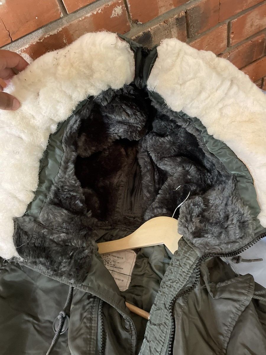ジャケット・アウター [Archive] 00s TK Mode N2B Jacket Vintage ALPHA INDUSTRIES N-2B Flying Mans Fur Hooded Parka