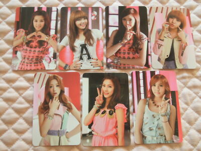 Apink 1st Album Photocard KPOP Chorong Eunji Naeun Namjoo Bomi