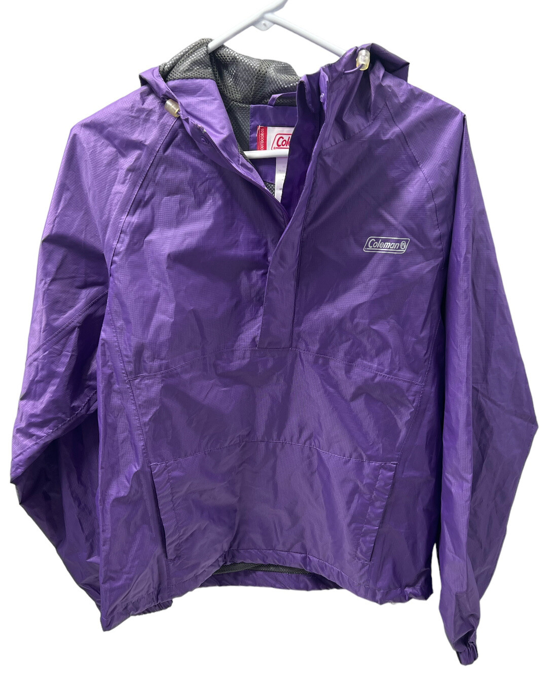Coleman Jacket Pullover Multitec Rain Jacket Purp… - image 3