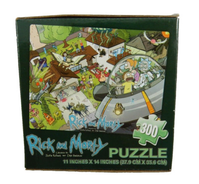 Loot Crate Exclusive/Adult Swim Rick and Morty 300 Piece Puzzle