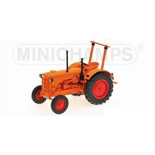 1:18 Minichamps Hanomag R28 Farm Tractor 1953 Orange 109153072 Modellino - Immagine 2 di 2