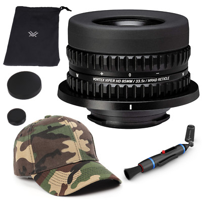 Vortex Optics Viper HD Reticle Eyepiece Ranging MRAD with CF Hat and Pen Bundle