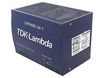 DPP480-24-1 Netzteil: Impuls für DIN-Schiene 480W 24VDC 20A 90-264VAC TDK-LAMBDA