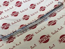 DATSUN 1200 Front Chrome Bumper Ass'y Genuine (Fits NISSAN B110 B120 SUNNY Ute)