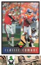 1994 Pro Line Live #394 John Elway / Shannon Sharpe - Denver Broncos