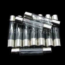 100PCS 25A 250V Quick Fast Blow Glass Tube Fuse 6x30mm F25AL250V Wholesale