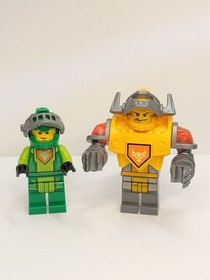Lego Nexo Knights Battle suit Axl & Battle Suit Aaron 70364 - 70365 Lot of 2