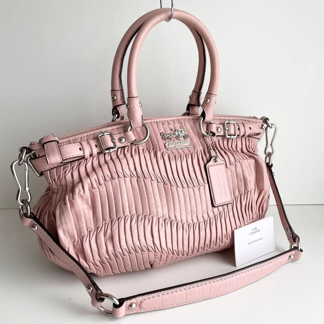 Coach Madison Shoulder Bag Pink Bags & Handbags for Women for sale