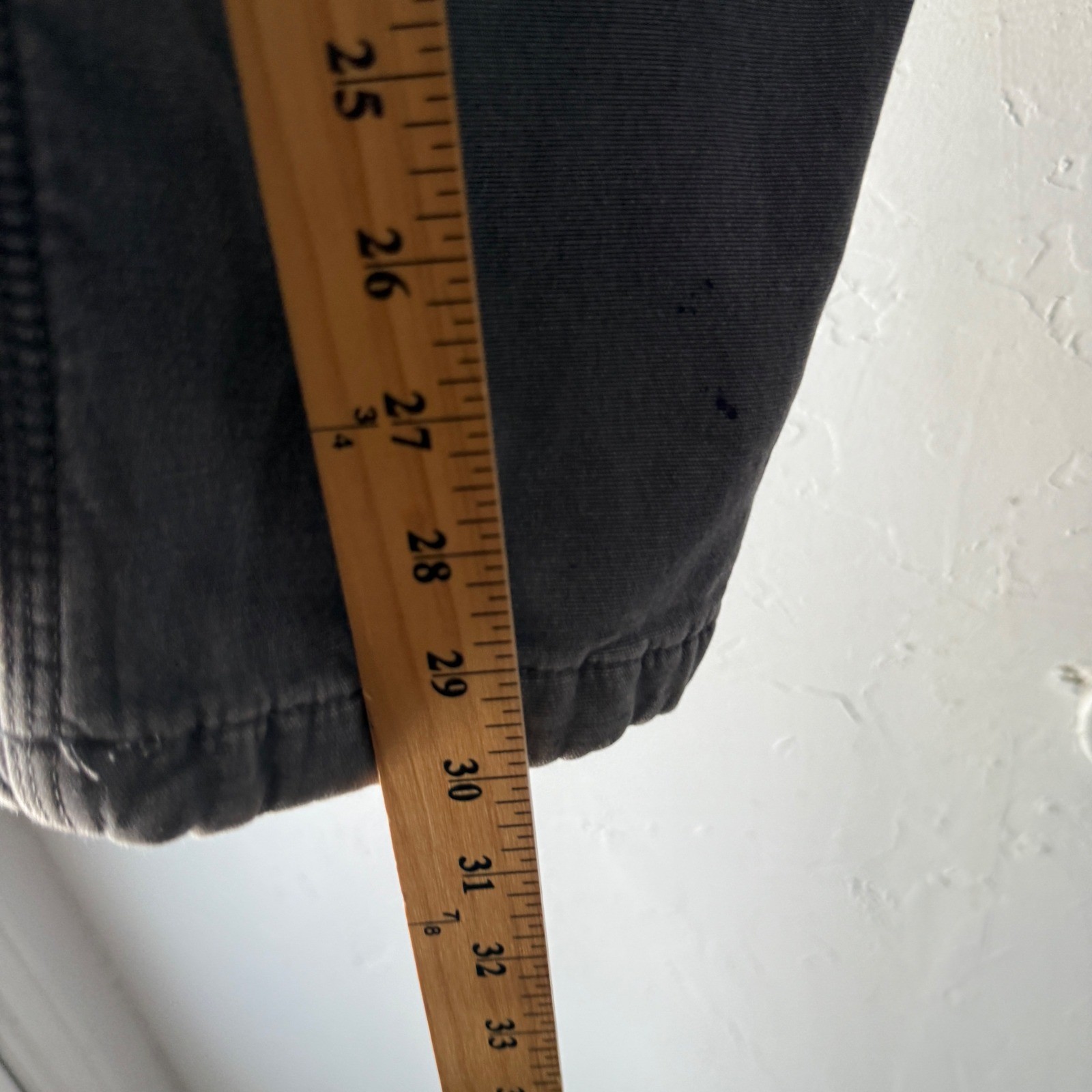 Carhartt Mens Rugged Flex Relaxed Fit Canvas Work Pants 33x32 Gray thumbnail 10