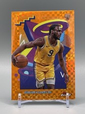 2025 Topps Finest Bronny James Jr Orange Geometric RC /150 Lakers Rookie