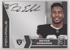 2020 Panini Donruss Elite Pen Pals Bryan Edwards #PP30 Auto 0c3