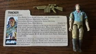 Vintage GI Joe 1984 Spirit Tracker with card and gun