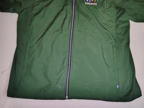 NWT Cutter & Buck Microsoft Cloud Native Full Zip Jacket Mens XXL Green  image 2