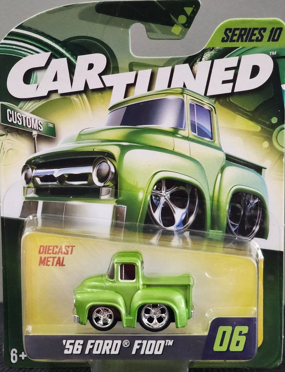 2026 MGA Car Tuned Series 10 '56 Ford F100 #06 Pickup Truck Green