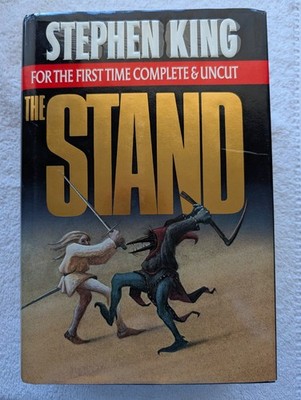 The Stand: For The First Time Complete & Uncut by Stephen King (1990, Hardcover)
