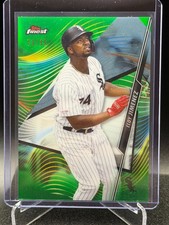 Eloy Jimenez 2020 Topps Finest Green Refractor #73/99 - Chicago White Sox