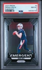 2024 PANINI PRIZM EMERGENT #4 DRAKE MAYE ROOKIE RC PSA 8
