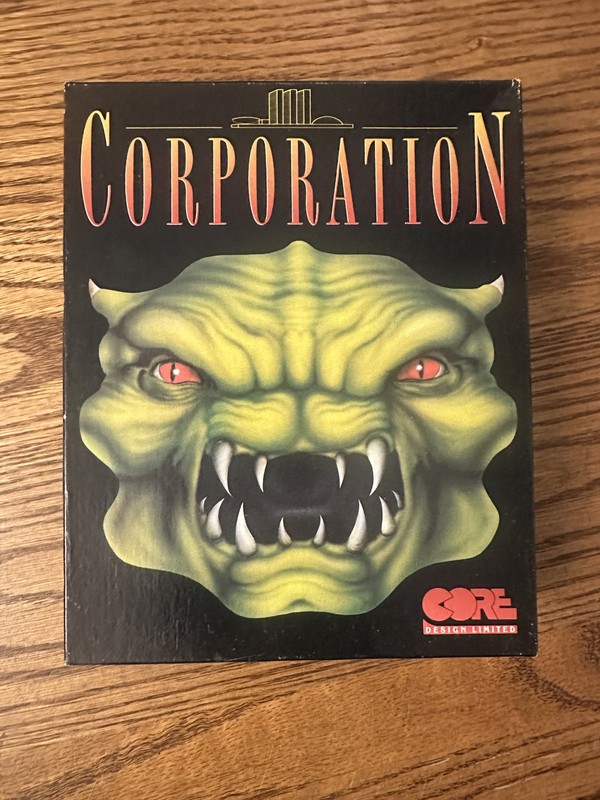 Corporation Atari ST Big Box Game Core Design Limited 1990 Floppy Disks Manual