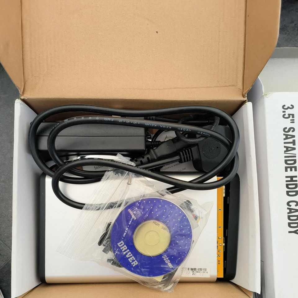 3.5 Inch SATA IDE HDD Storage Case UK JOB LOT - Image 4 of 4