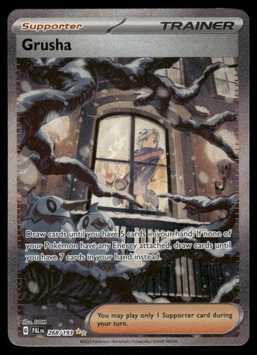 Pokemon Cards Grusha 268/193 Paldea Evolved Special Illustration Rare NM