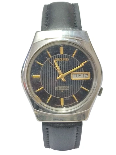 Vintage Seiko Automatic Date Day Dial Wrist Watch  EP18