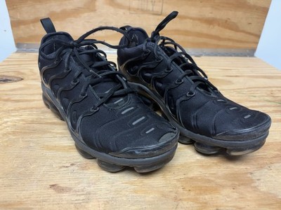Nike Air VaporMax Plus Triple Black 924453-004 Mens fast shipping SIZE 10.5