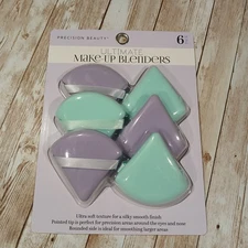 One Pack of Precision Beauty Ultimate Make-Up Blenders 6 Count