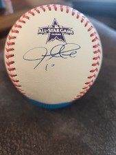 Justin Turner Autograph 2021 All Star Game Baseball
