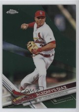 2017 Topps Chrome Green Refractor 71/99 Aledmys Diaz #88 5n0