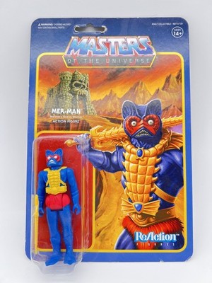 Masters of the Universe Mer-Man ReAction Super7 Figur 10cm Neuware