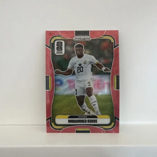 2026 Panini- Prizm FIFA World Cup Mohammed Kudus Pink Wave /39