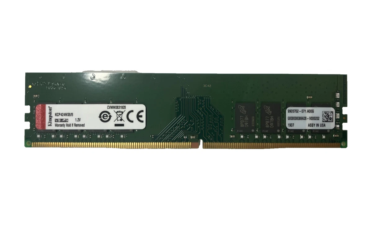 Kingston DDR4 SDRAM 4 GB Capacity per Module Memory (RAM) for sale