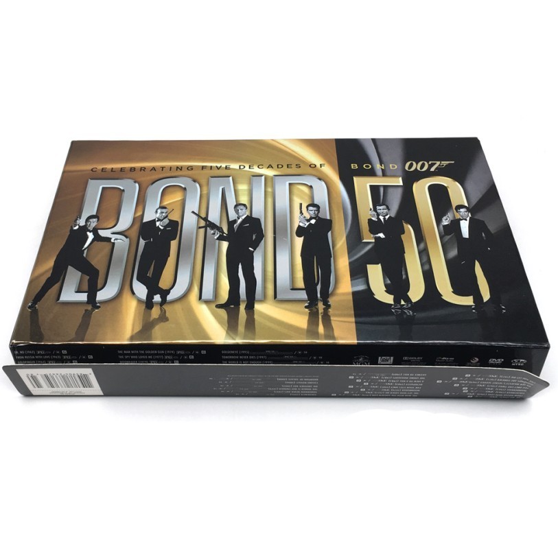 Bond 50: Celebrating Five Decades of Bond 007 DVD 23-Disc Set Sealed Fast Ship