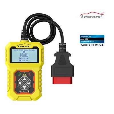 Lescars OBD2-Diagnosegerät OD-150.rw zum Auslesen und Löschen von Fehlercodes